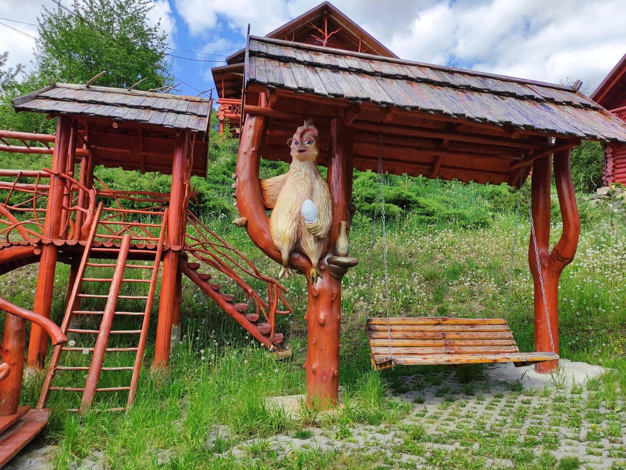 Дерев'Яний Котедж "Казка" 亚列姆切 外观 照片